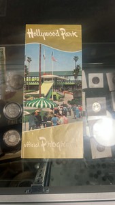 1957 Hollywood park race program