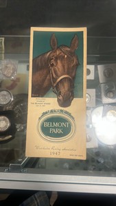 1947 Belmont park race program