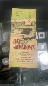 1946 bay meadows race program