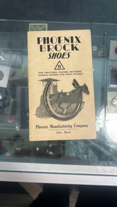 1929 phoenix brock shoes advertising pamphlet