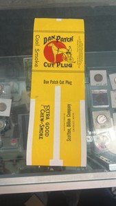 vintage Dan patch tobacco label