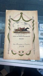 1928 the Preakness history booklet