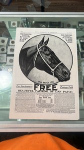 1911 Dan patch advertisement