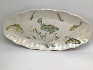 Large Vintage Fish Platter