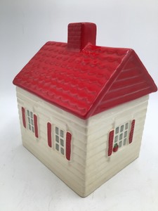 Vintage Almost Home Limited Edition House Cookie Jar