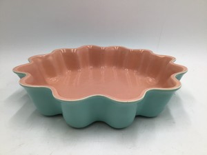 Vintage Catalina Pottery Scalloped PieQuiche Dish