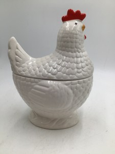 Vintage Ceramic Chicken Cookie Jar