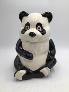 Vintage Ceramic Panda Cookie Jar