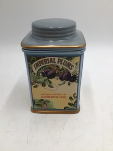Vintage Ceramic Imperial Plums Jar