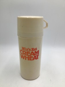 Vintage Mix n Eat Cream of Wheat Thermos Bottle