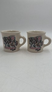 Vintage Looney Tunes Sip n Slurp Mug Pair  Bugs Bunny & Taz, Free Refills Promo