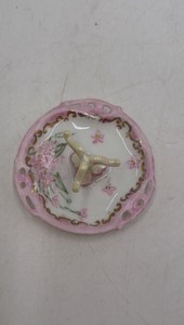 Vintage Limoges-Style Porcelain Ring Dish  Trinket Dish