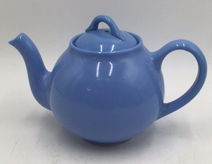 Vintage Liptons Tea Ceramic Teapot  Blue