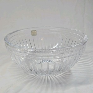 Vintage Marquis by Waterford Crystal Bowl  Ribbed Design