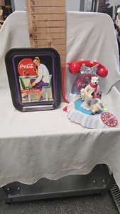 CC Tray and CC Polar Bear Telephone