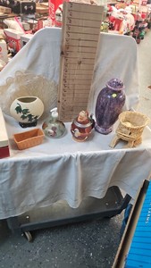Frog Basket, vases, Planters, Misc