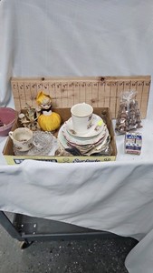 Plates, Baby Shoes, Pin Cushion, Etc