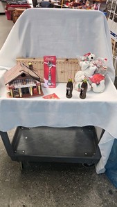 Coca Cola Holiday Bears, Birdhouse, Birdhouse, etc