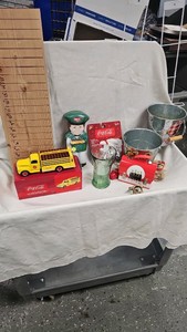 Coca Cola Collectible lot with Die Cast Truck