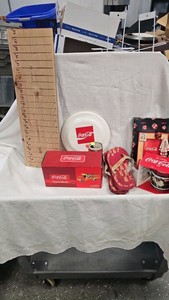 Coca Cola Mug, 1925 Mack Truck Model, Flip Flops, Picture Frame