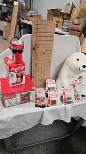 Coca Cola Dancing Can, Glasses, Bear, Magnets