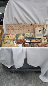 Lot of Cardboard and Wood PencilTrinket Boxes