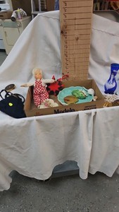 Mary Gregory Vase and Various Vintage