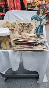 Vintage Books, Cut Outs, Dr Miles Heart Cure Ad Cardboard Cut out