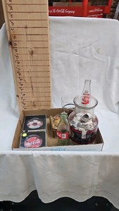 Coca Cola Paperweights, Godfather Pitcher, Misc