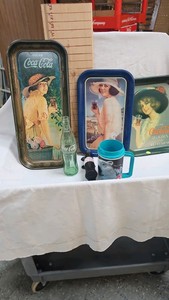 Coke Trays and Cast Iron Door Handle