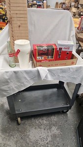 Coke Alarm Clock with Misc