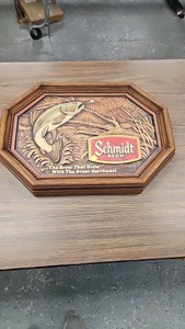 Schmidt Beer Bar Sign-Fish