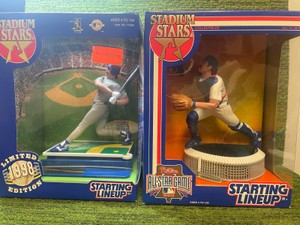 1996 and 1998 Limited Edition Starting Lineup Stadium Stars Mike PIAZZA- Los Angeles Dodgers- HOF