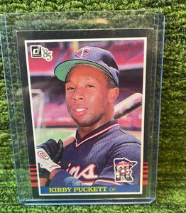 1985 Donruss KIRBY PUCKETT Rookie Minnesota Twins HOF Legend