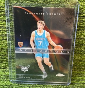 202526 Topps Chrome Basketball KON KNUEPPLE Activators RC Charlotte Hornets Rookie Card Insert 