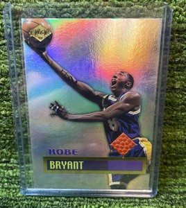1999 Edge Memorabilia card, Kobe Bryant, Los Angeles Lakers, Authentic Game Ball 