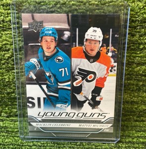 202425 Upper Deck Series 2 Young Guns MACKLIN CELEBRINI San Jose Sharks, RC rookie card 