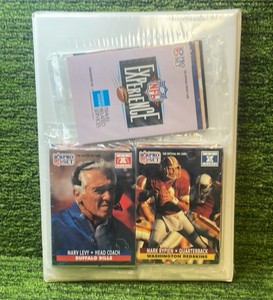 1992 Minneapolis, Metrodome Super Bowl XXVI Commemorative Sealed Book with Packs
