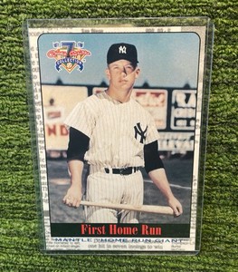 1997 Mickey Mantle Prosperities First Home Run Giant Card Collection New York Yankees