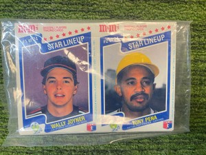 1987 Star Lineup Cards M&Ms Uncut (#1 24)