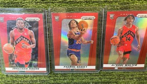 202425 PRIZM Rookie Lot 199 Jonathan MOGBO, PACOME DADIET, JA KOBE WALTER Decker (3 Total #d Cards)