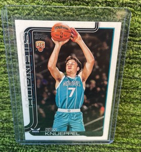 2025 Topps Flagship KON KNUEPPELRC Charlotte Hornets Rookie Card RC