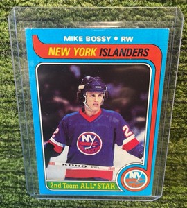 1979 Topps NHL Mike Bossy New York Islanders All-Star