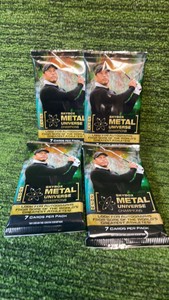 2024 Skybox Metal Universe Champions- 4 packs, 7 cards per pack