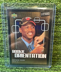 20032004 Upper Deck Victory, Rookie Orientation Dwyane Wade Miami Heat rookie card RC