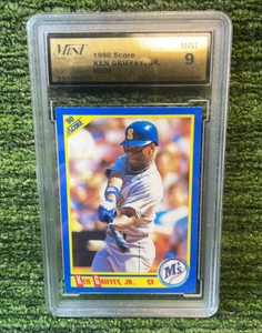 1990 Score Ken Griffey Jr. graded MINT 9 Classic Card