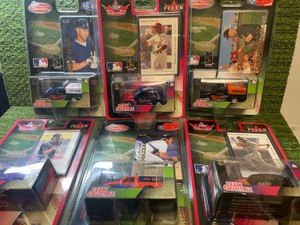 Fleer Team Collectibles MLB Players included, Derek Jeter, Cal Ripken, Randy Johnson- Limited Edition, (6 in total)