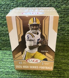 2024 SAGE High Series Football Blaster Box 60 cards per box, 3 Autographs per Box- Sealed