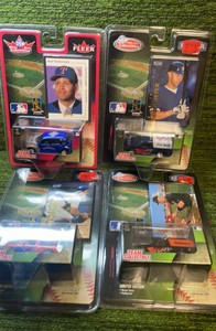 Fleer Team Collectible miniature Vehicles, MLB  Alex Rodriguez, Derek Jeter, Piazza, & Cal Ripken Jr.- New in Package
