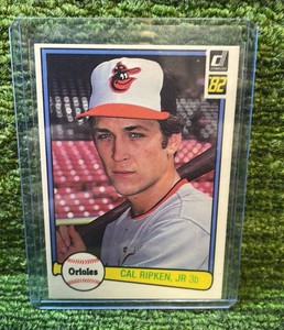 1982 Donruss Cal Ripken Jr rookie card, Baltimore Orioles RC